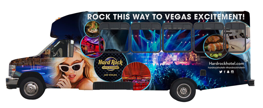 Shuttle Bus Wrap Example - Portfolio