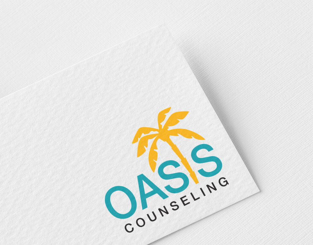 Oasis Counseling Logo Design