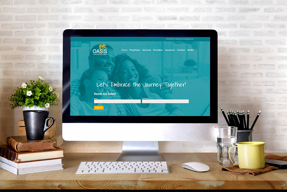 Oasis Counseling Website Design